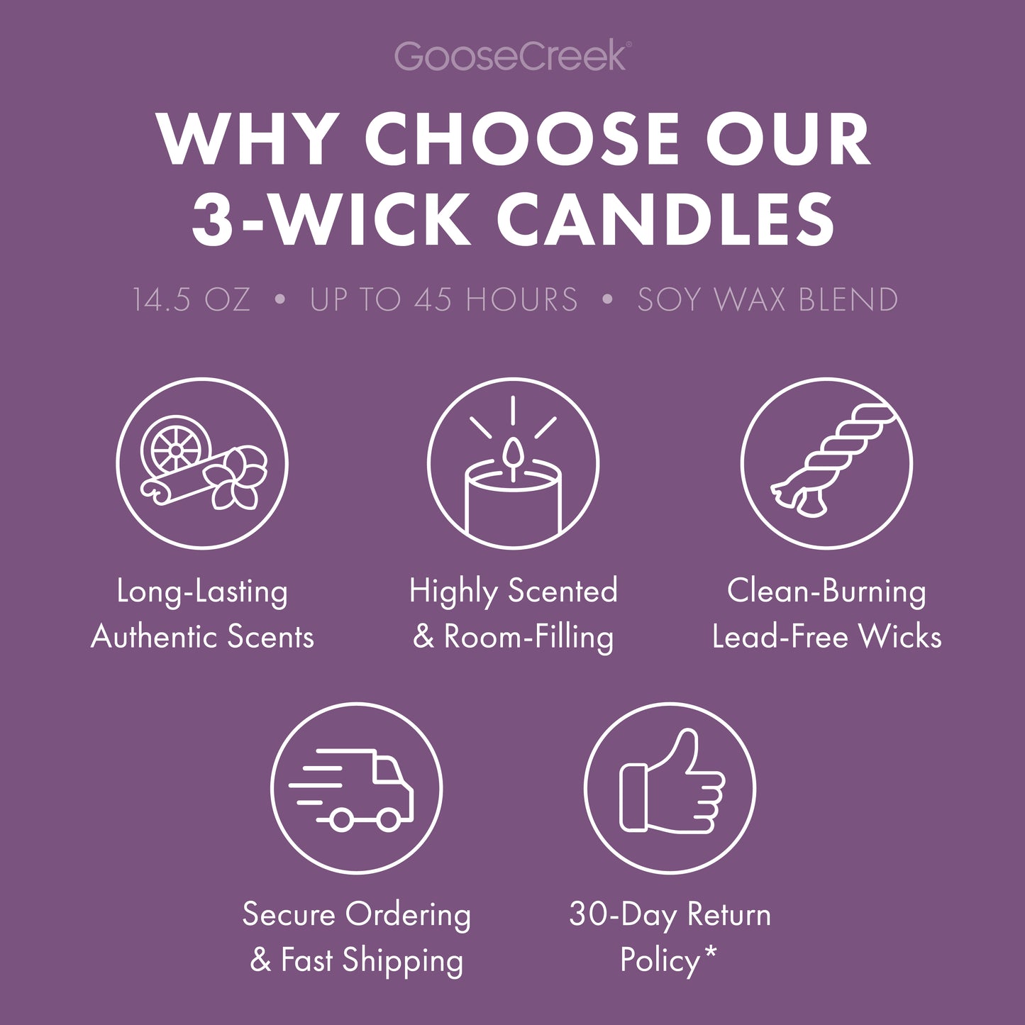 Witch's Cauldron Large 3-Wick Candle