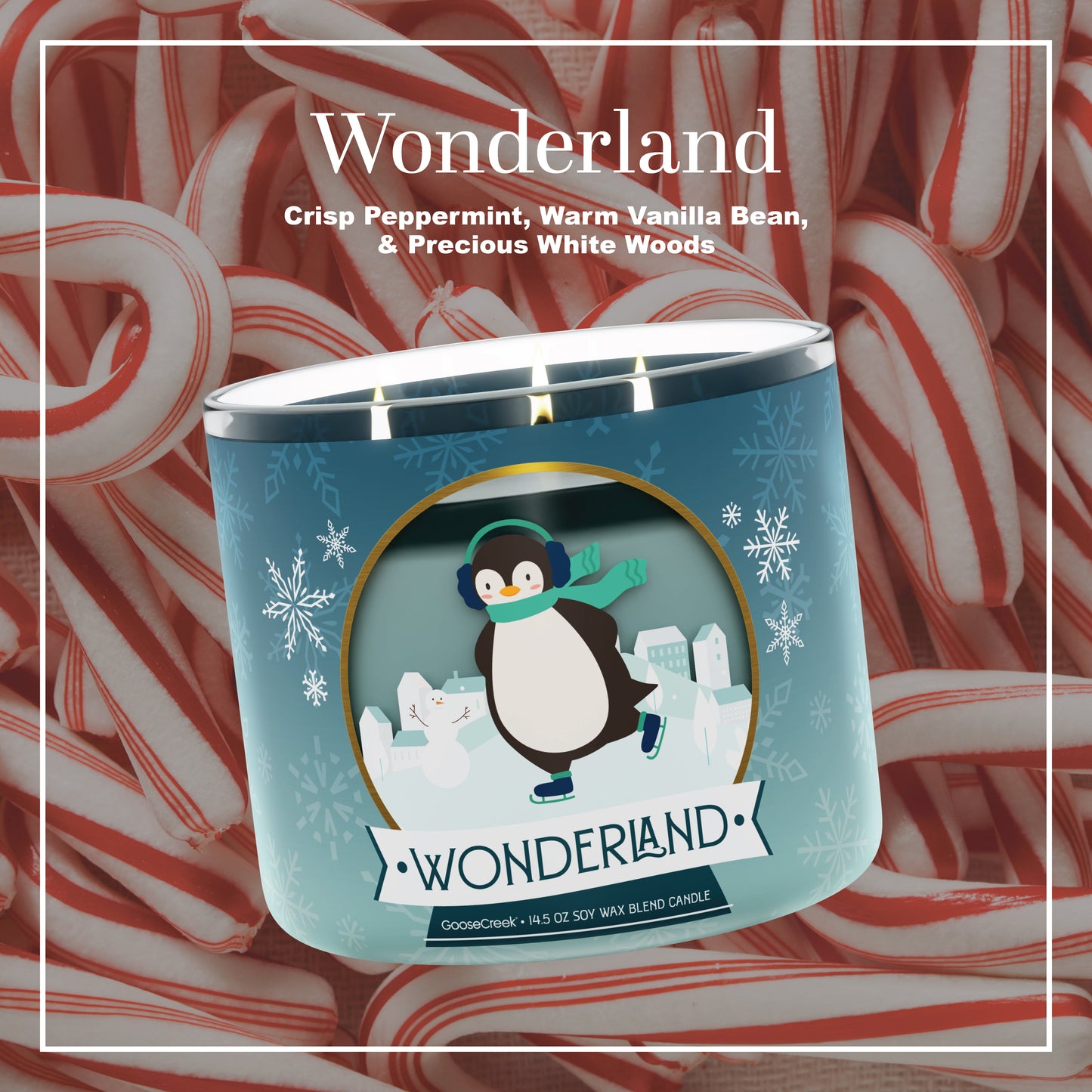 Wonderland Large 3-Wick Candle