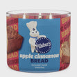 Load and play video in Gallery viewer, Apple Cinnamon Bread Large 3-Wick Pillsbury Candle
