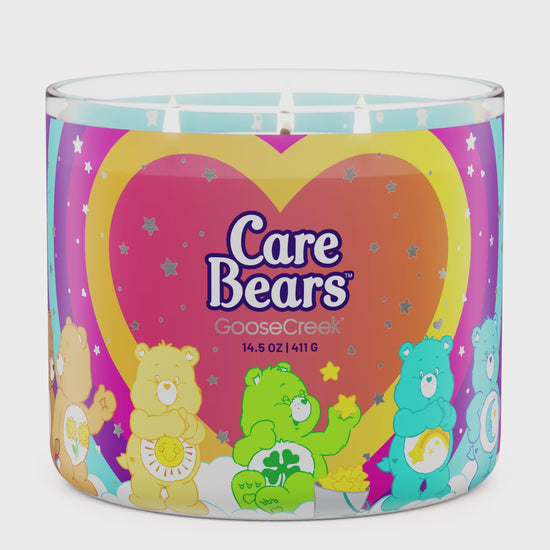 Load and play video in Gallery viewer, Care Bears: Care For Everyone Large 3-Wick Candle
