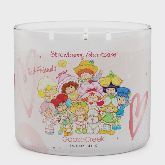Load and play video in Gallery viewer, Best Friends Strawberry Shortcake 3-Wick Candle
