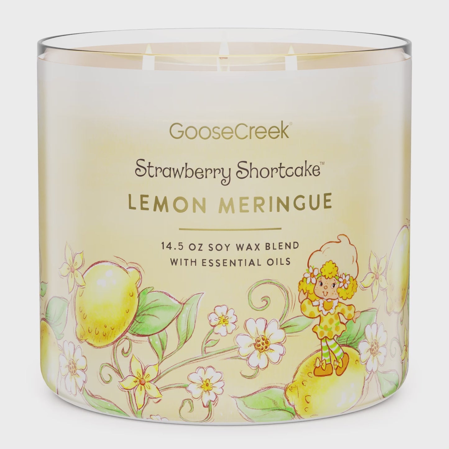 Load and play video in Gallery viewer, Lemon Meringue Strawberry Shortcake 3-Wick Candle
