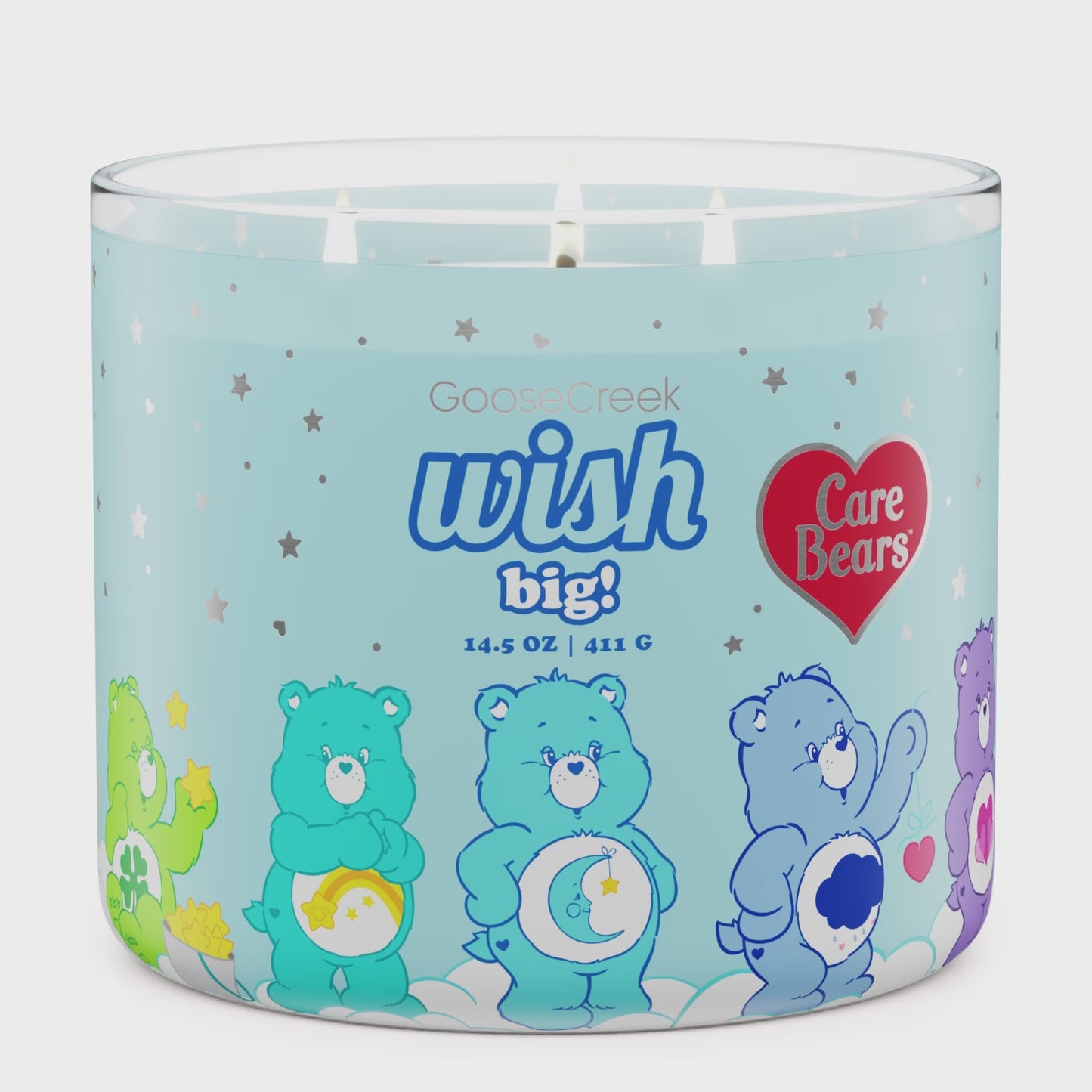 Load and play video in Gallery viewer, Care Bears: Wish Large 3-Wick Candle
