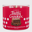 Load and play video in Gallery viewer, Triple Chocolate Chunk Brownie Betty Crocker 3-Wick Candle
