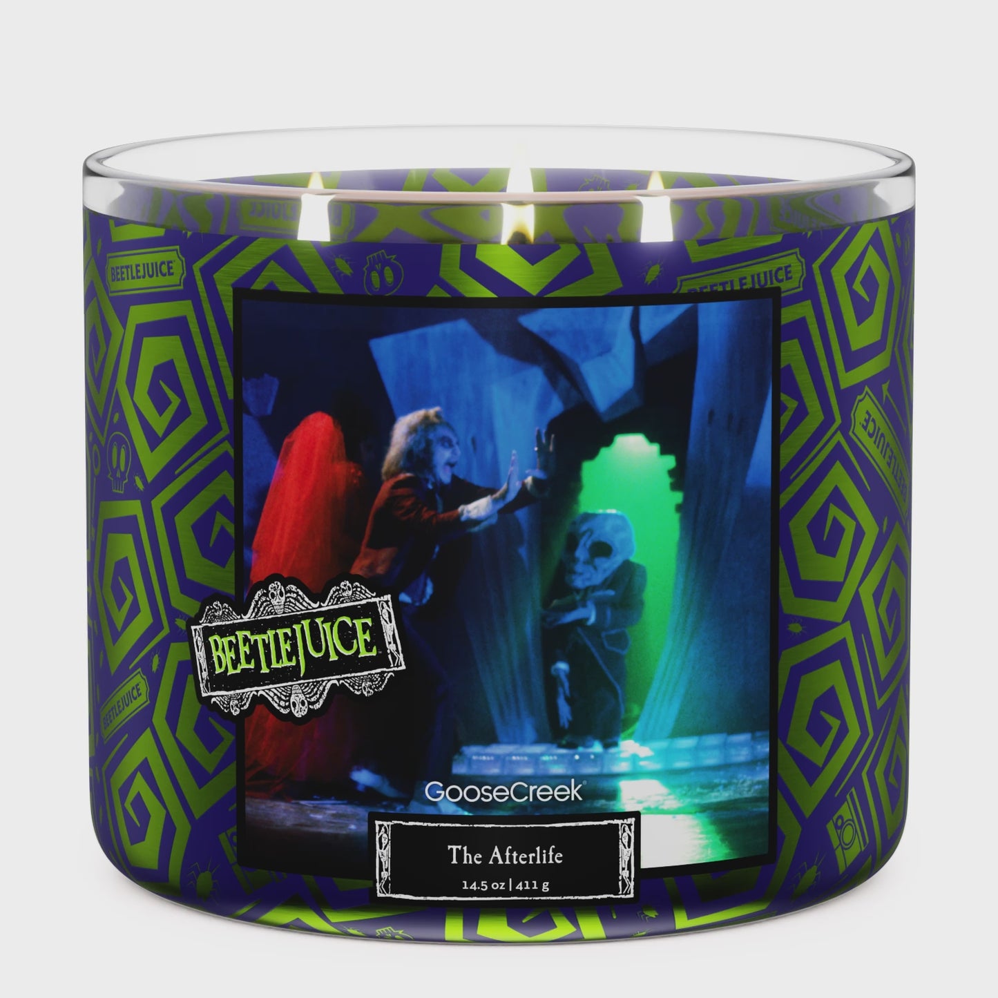 Load and play video in Gallery viewer, Beetlejuice- The Afterlife 3-Wick Candle
