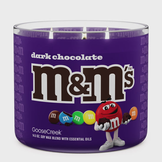 Load and play video in Gallery viewer, M&amp;amp;M&amp;#39;S Dark Chocolate 3-Wick Candle
