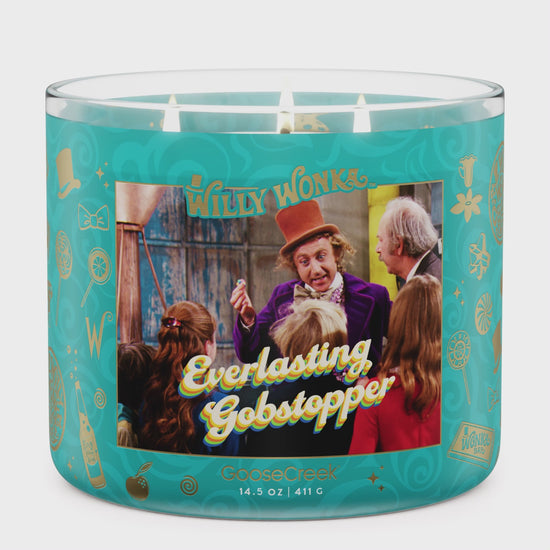 Load and play video in Gallery viewer, Everlasting Gobstopper 3-Wick Wonka Candle
