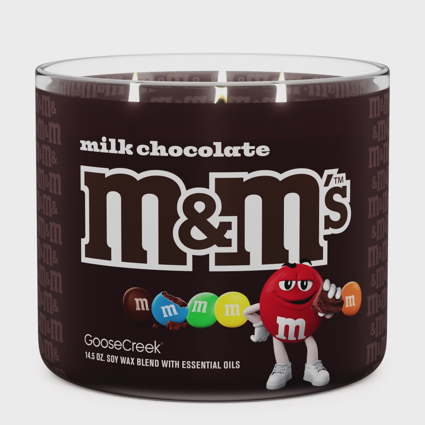 Load and play video in Gallery viewer, M&amp;amp;M&amp;#39;S Milk Chocolate 3-Wick Candle
