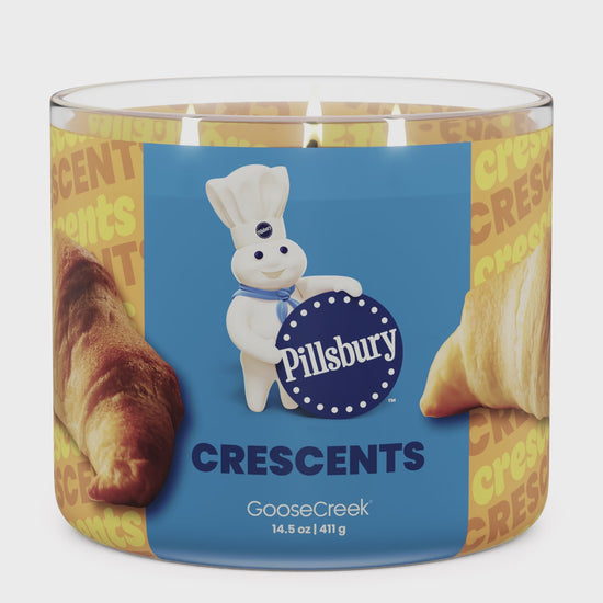 Load and play video in Gallery viewer, Crescents Large 3-Wick Pillsbury Candle
