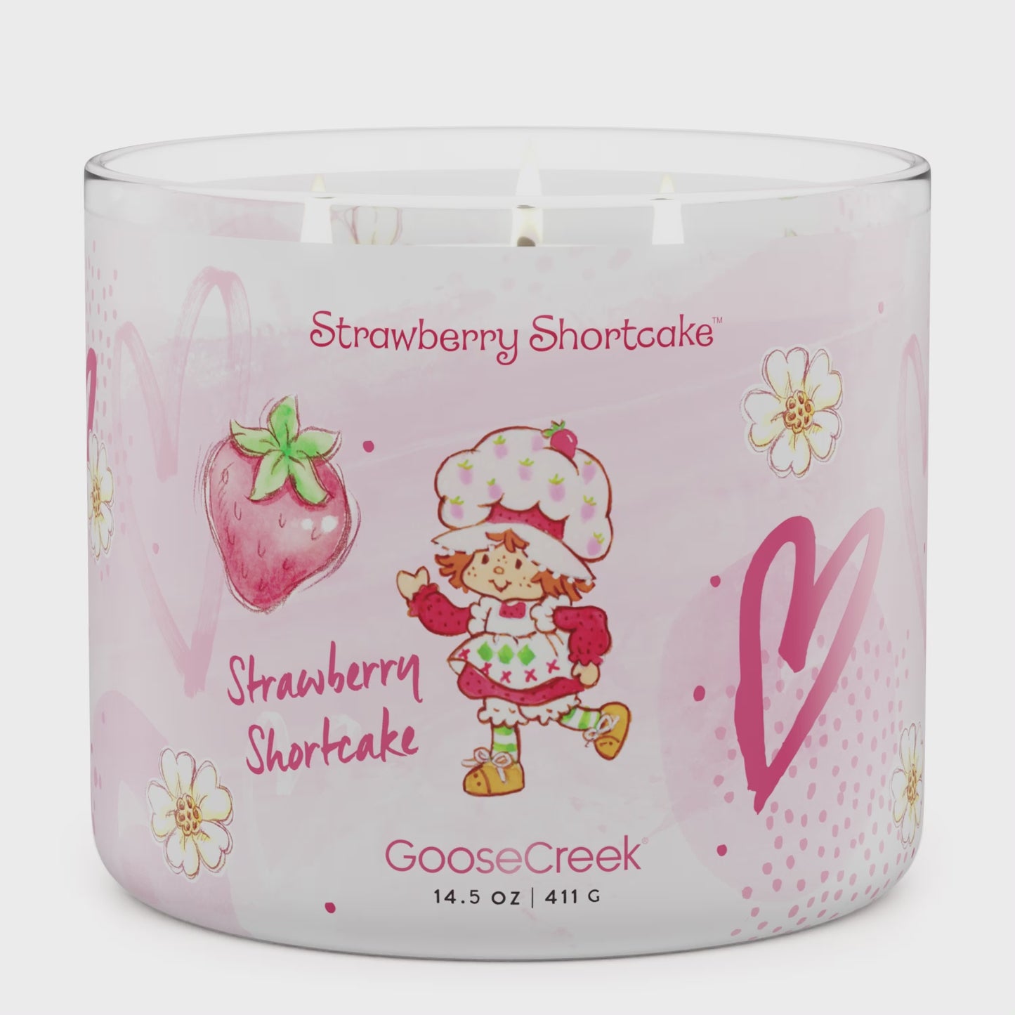 Load and play video in Gallery viewer, Strawberry Shortcake 3-Wick Candle
