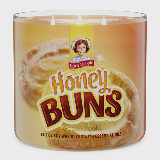 Load and play video in Gallery viewer, Honey Buns Little Debbie ™ 3-Wick Candle
