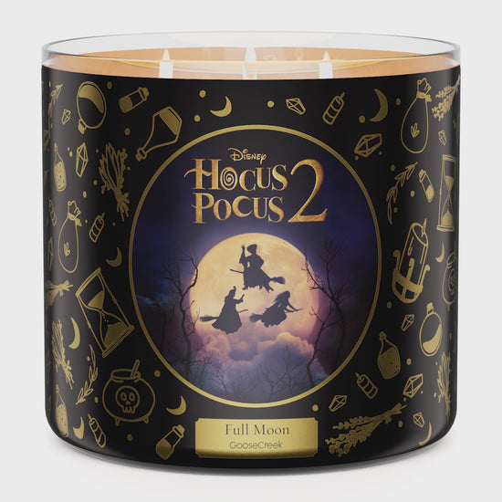 Load and play video in Gallery viewer, Full Moon 3-Wick Hocus Pocus 2 Candle
