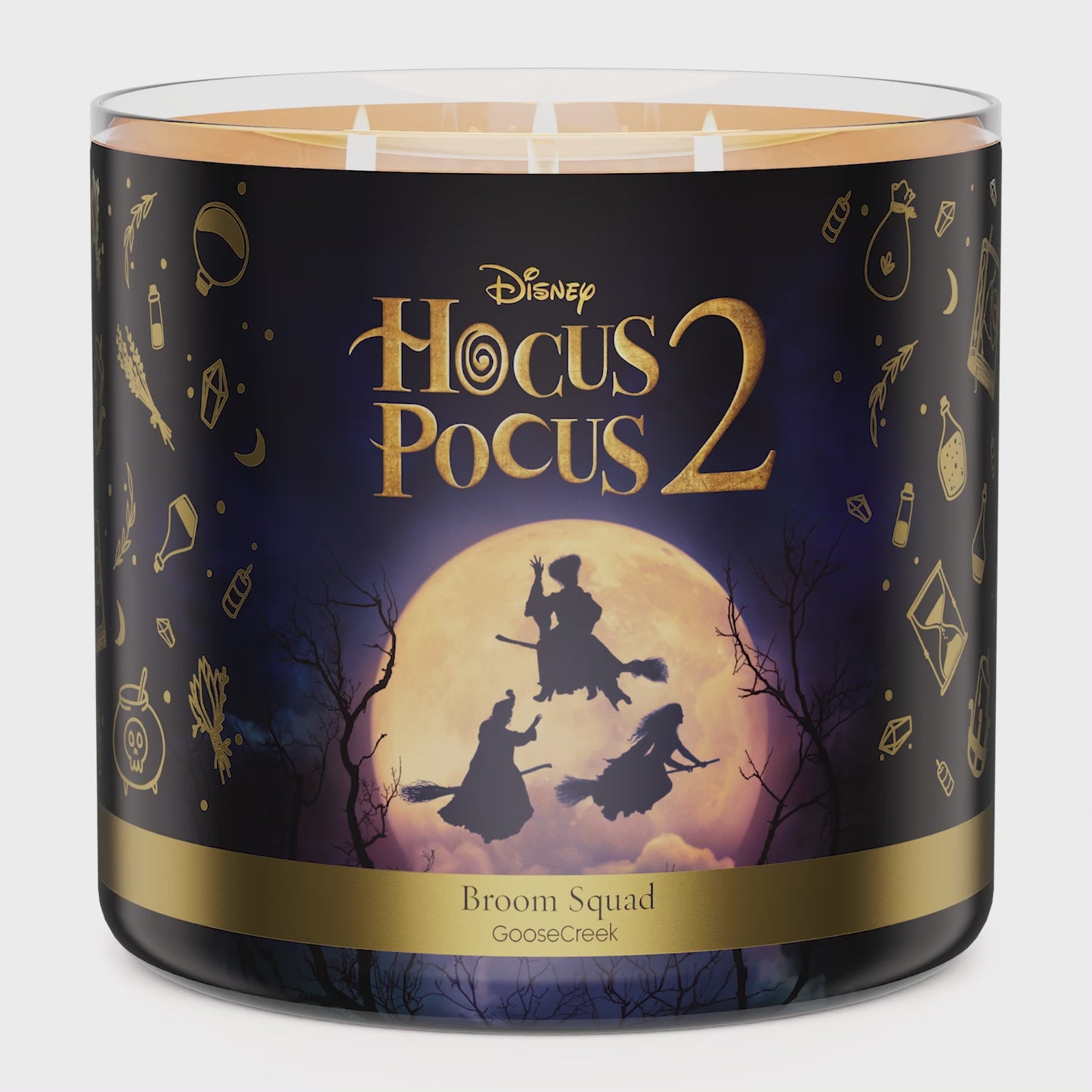Load and play video in Gallery viewer, Broom Squad 3-Wick Hocus Pocus 2 Candle
